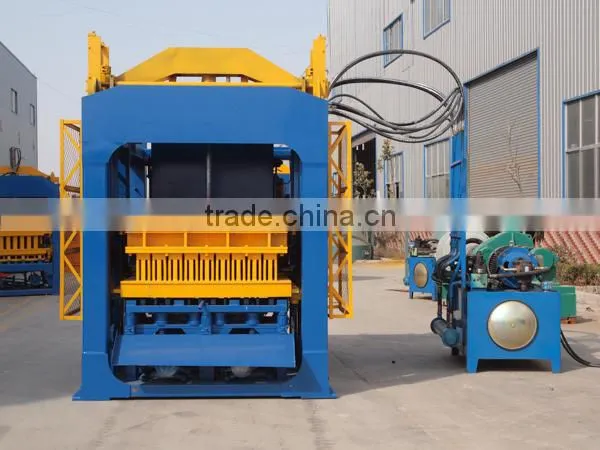 DONGYUE Large automatic Cement Hollow Brick Machine Price QT6-15B