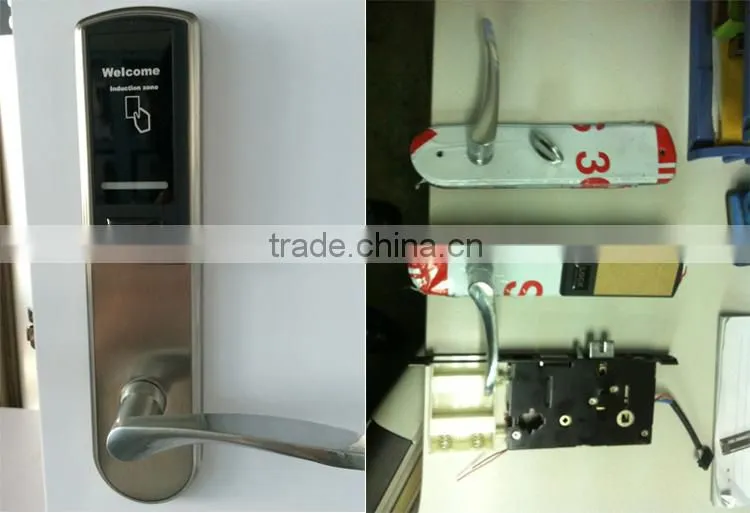 swipe card hotel door lock for safe