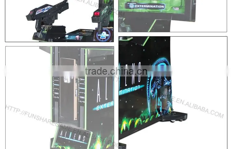 Wholesale Arcade Games Alien game machine shooting arcade Aliens Extermination Game Machine