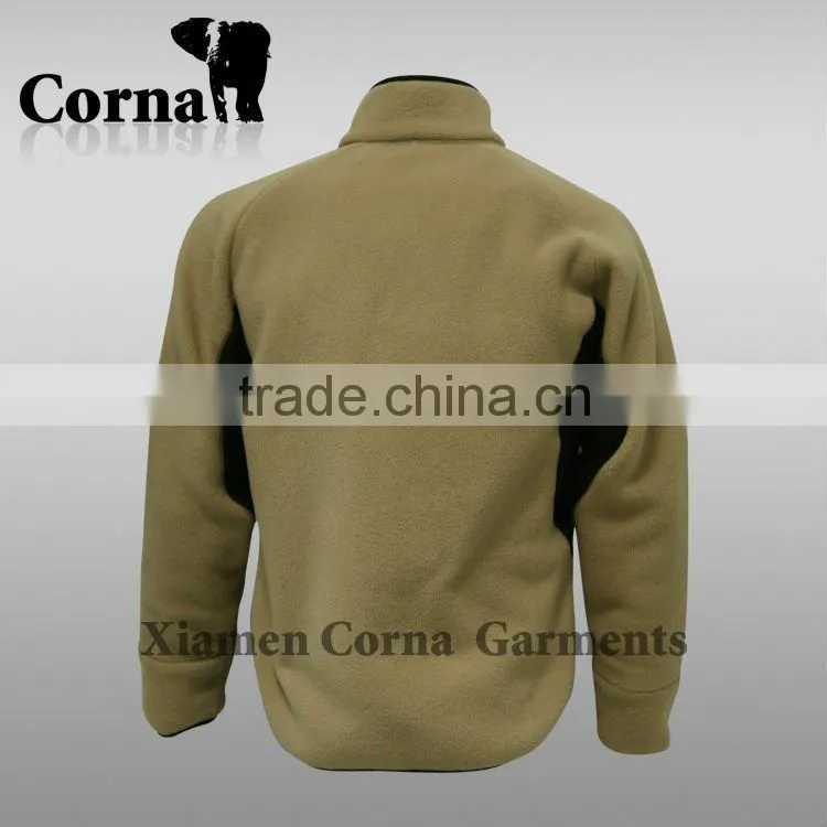 Winter outdoor men lamb fleece