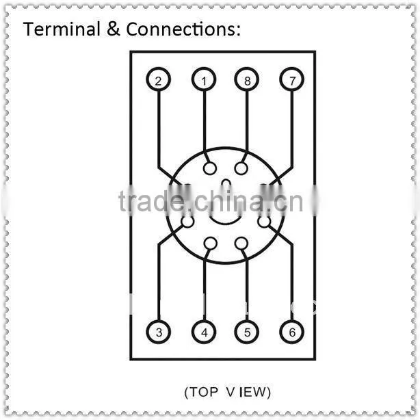 power relay base/plug relay base/PCB relay base PF083A