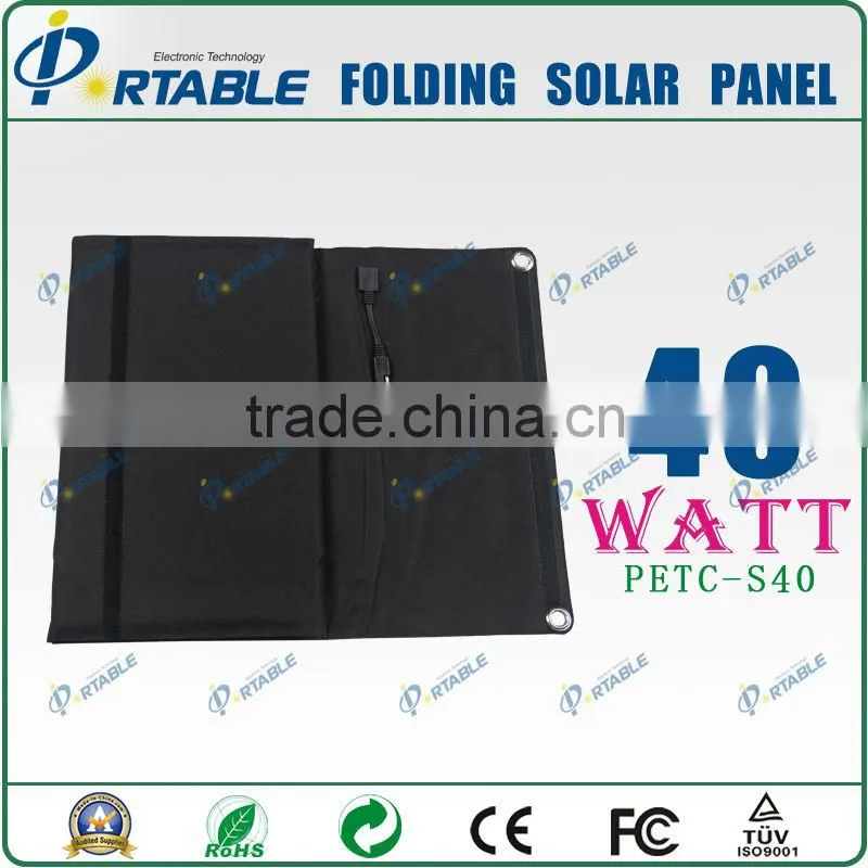portable solar panel charger 5V ~ 18V
