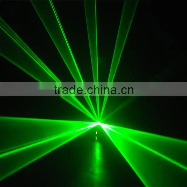 Green mini moving head DMX laser disco light