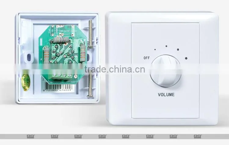 120w wall rotary volume control switch