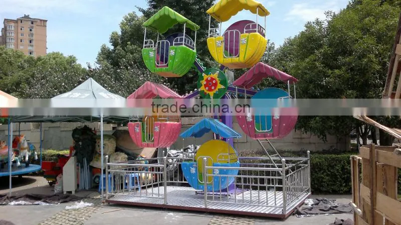 Zhengzhou amusement equipment manufacturer mini ferris wheel
