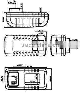 220vac 240VAC 12vdc 2a 24w eu uk power adapter CE approved