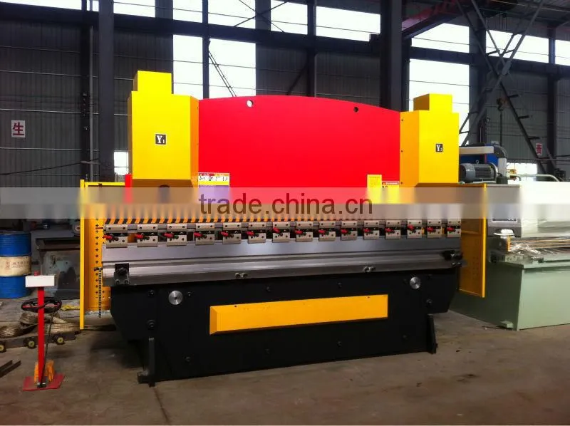 CNC 160tons press brake hydraulic 4000mm iron plate bending machine