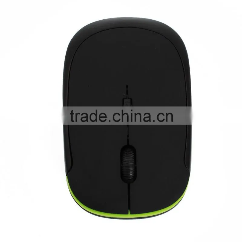 Optical Wireless Mouse 2.4G Receiver Ultra-thin Mouse for Computer PC Laptop