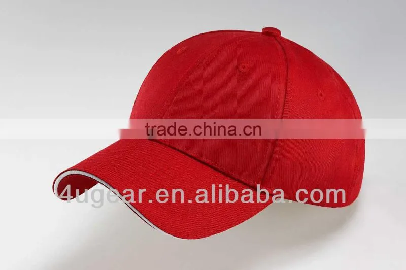 2014 new blank 6-panel baseball cap/baseball cap no logo no/logo design baseball cap