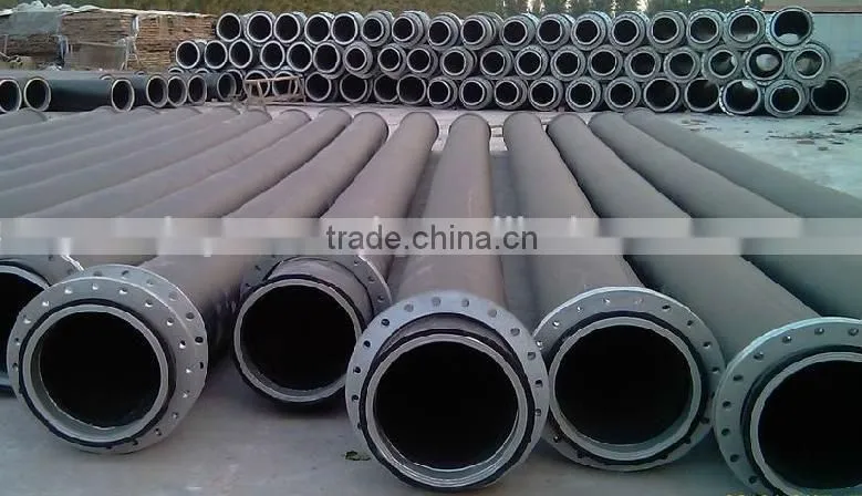 EN 10219 Double Flanged Dredging Pipe /SSAW Steel Pipe