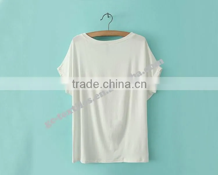 Girl's Printed Super Cute Short Sleeve T-shirts