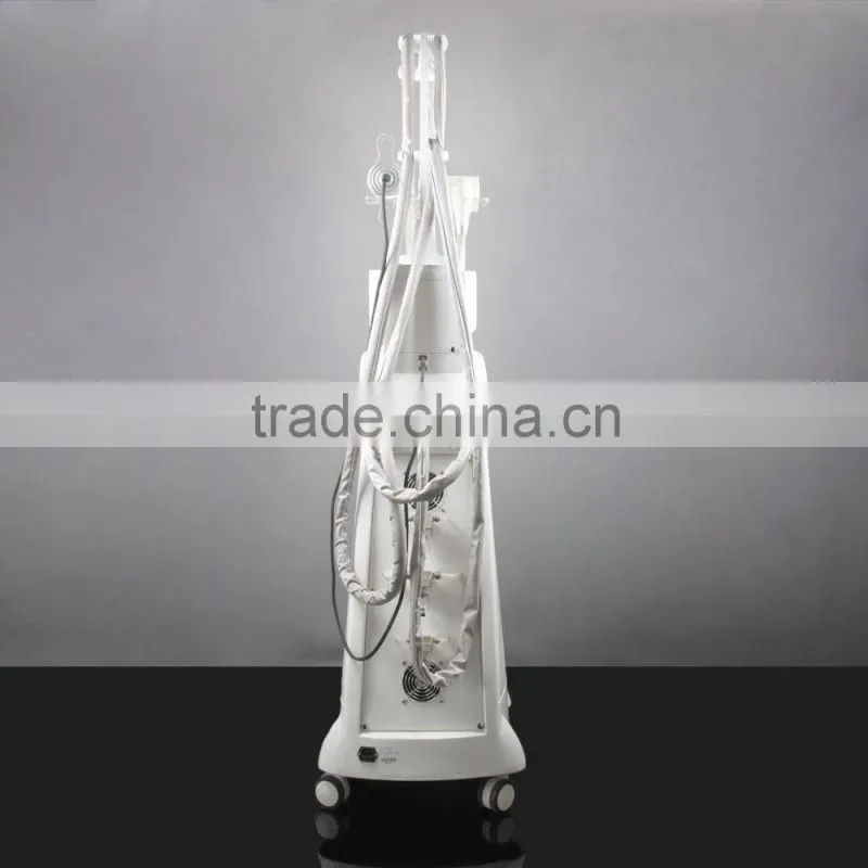 Mulitfunction beauty machine with ultrasound cavitation & auto roller rf vacuum liposuction function beauty clients devices