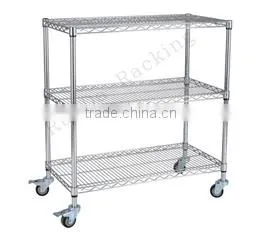 CW-18 chrome shelf rails