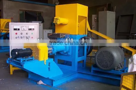 Automatic fish feed extruder machine/Floating Fish Pellet Machine For Sale/0086-15838061756