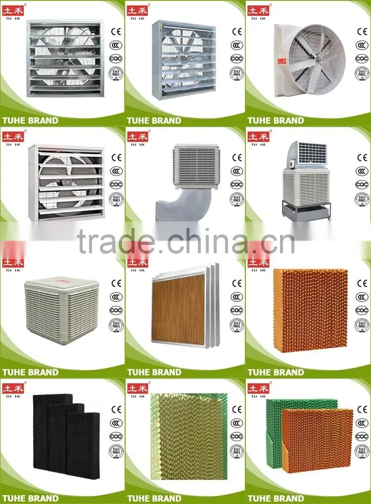TUHE brand factory industrial window axial flow exhaust fans