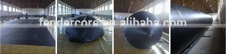 Salvage ship airbag equipment