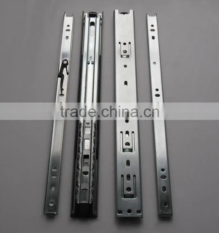 hardware part 12inch 35mm Three ball bearing drawer slides