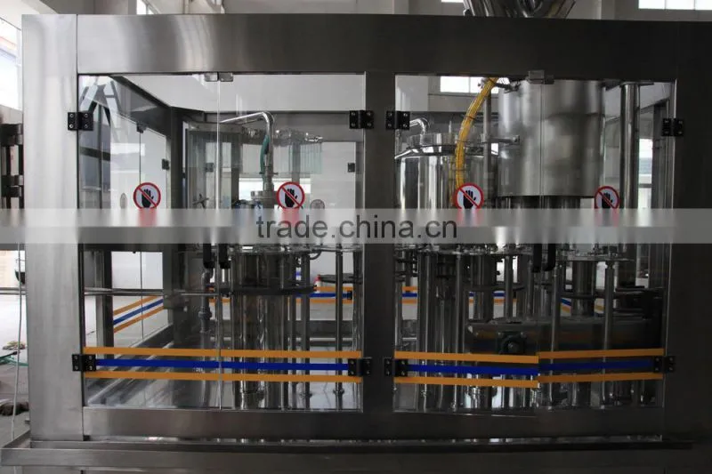 PET water bottle filling machine