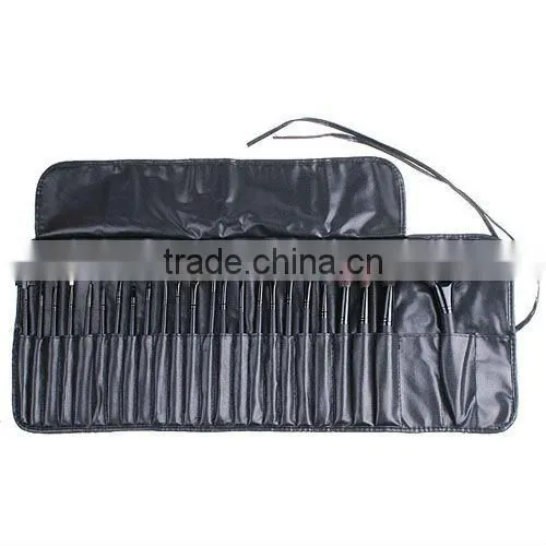 24 PCS Professional Makeup Brush Set Kit + Pouch Bag