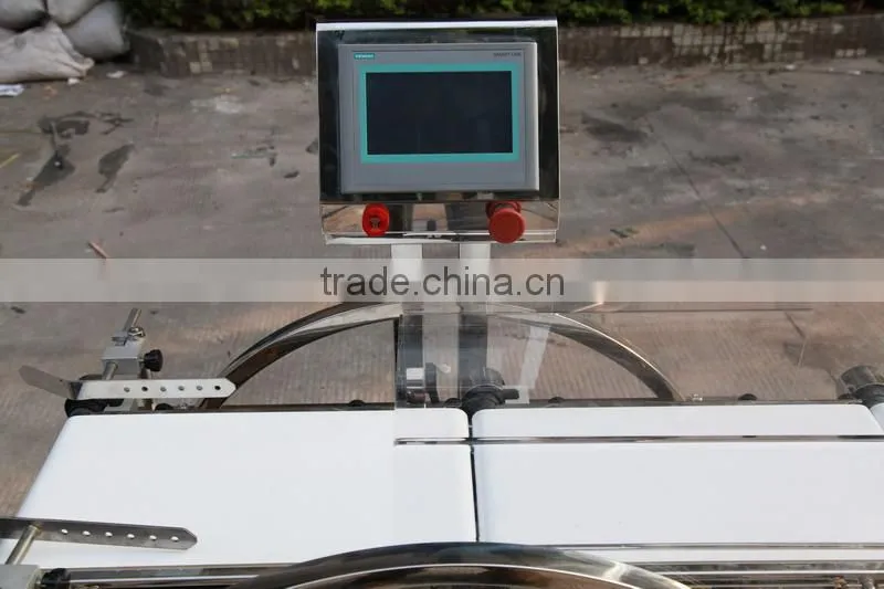 Automatic high speed online weight check machine
