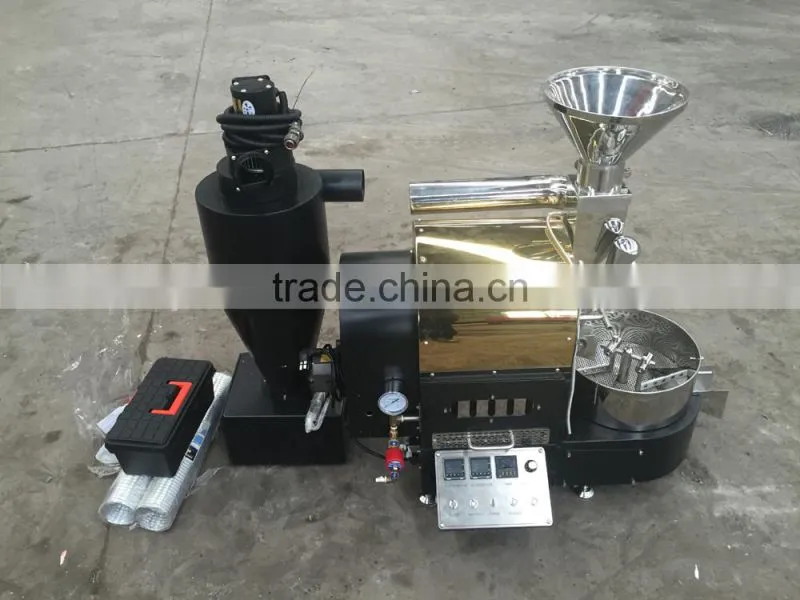 1kg small home electric and gas type coffee roasters for sale from Huahong