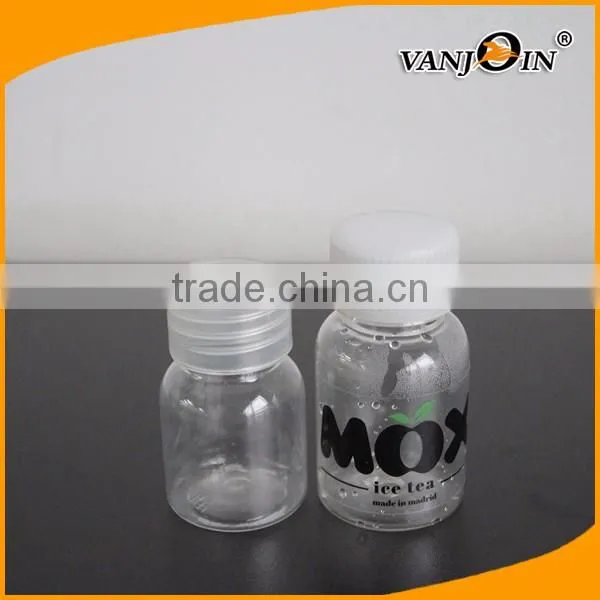 Wholesale 50ml Clear Small PET Plastic Dispensing Bottles