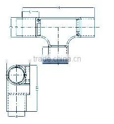 Electrical UPVC Inspection tees AS/NZS 2053