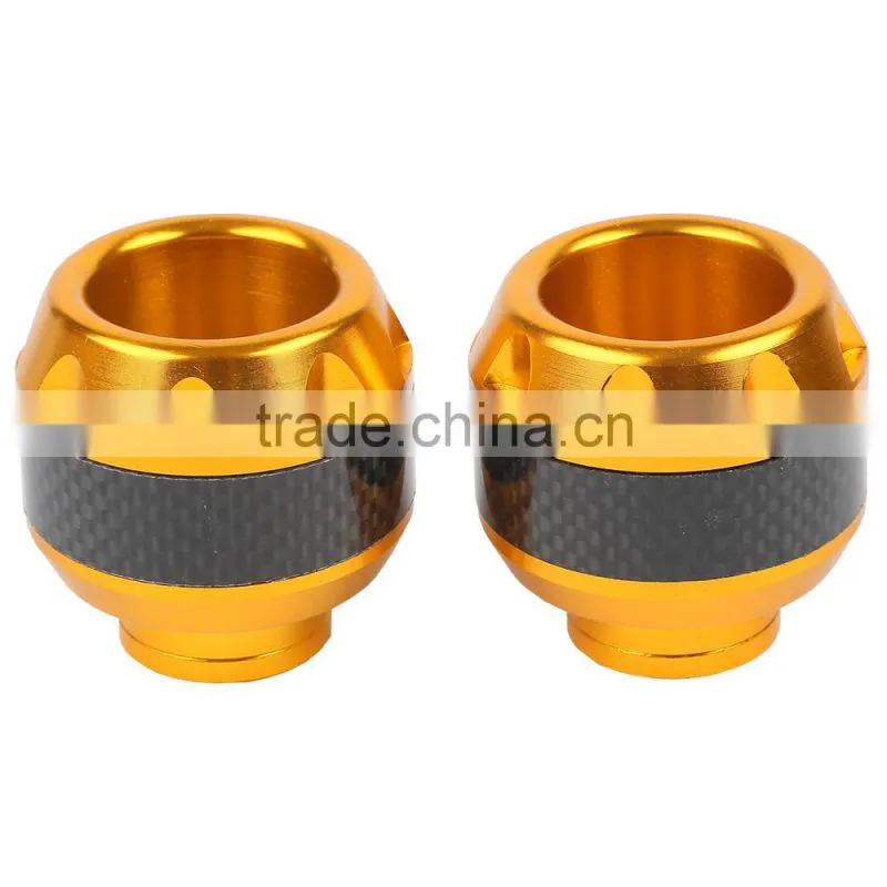 CNC Aluminum Carbon Frame Sliders Crash Protector For Yamaha Honda Moped Scooter