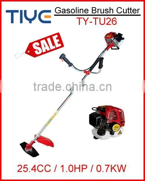high quality gasoline 2 stroke engine brush cutter grass trimmer for cutting grass