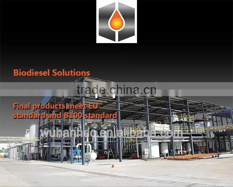 High efficient biodiesel plant, biodiesel for sale