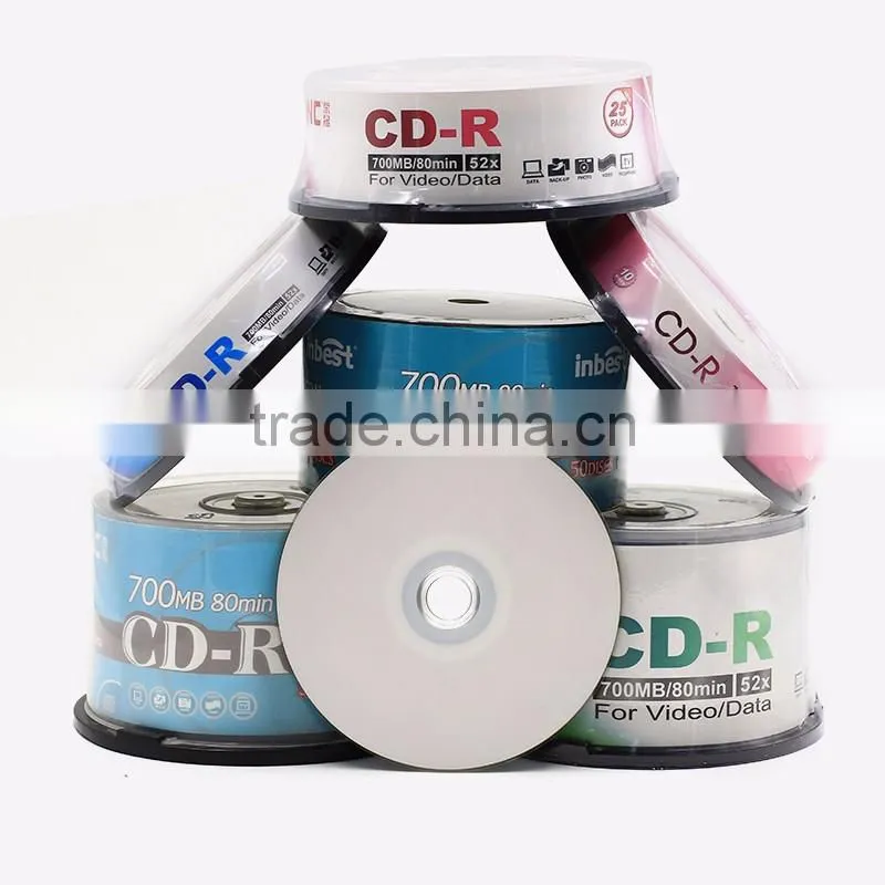 Popular Disc CD for game burning, 700MB Blank CD