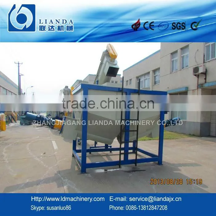 Agriculture film recycling machine with CE certificate