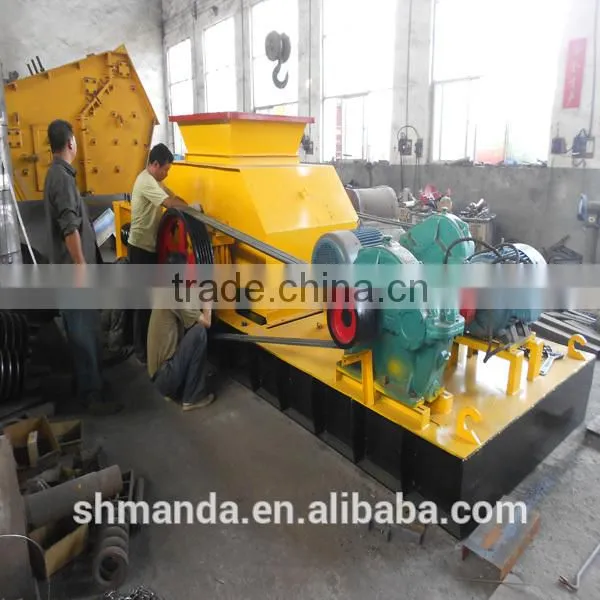Industrial double coal roller crusher machine engaged in manufacturing crusher for 18 years