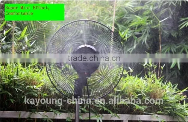 America approval high quality water spray mist air cooling fan manufacturer