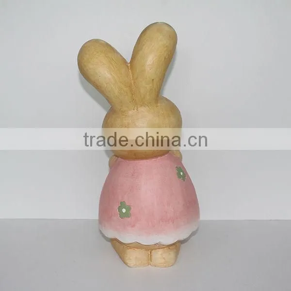 Magnesia garden ornament, Rabbit resin garden ornaments