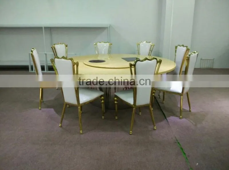 New modern stainless steel dining chair for sale