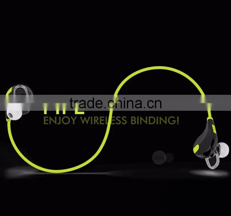 Sports Stereo Bluetooth Wireless Headset, A9 Colorful Double Wireless Earphone For Outdoor Sports
