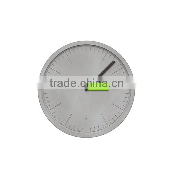 customized design white marble stone wall clock and board sets for decoration