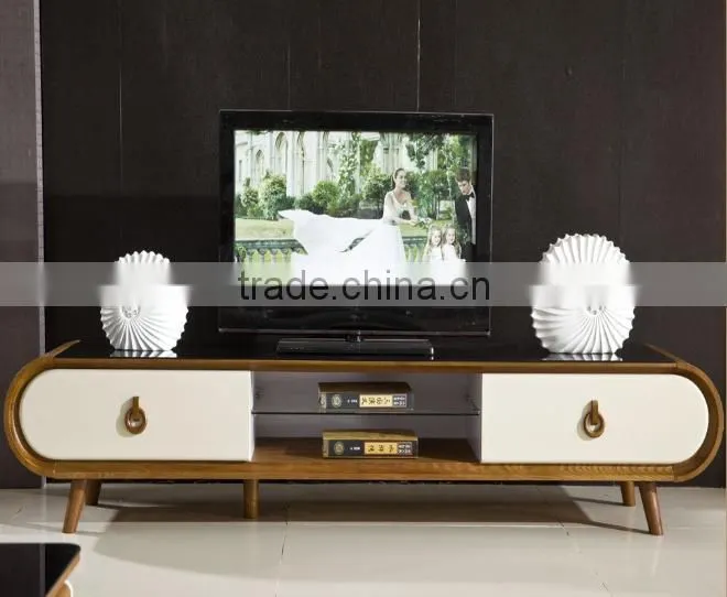 Modern Marble Top Design Wooden TV Table