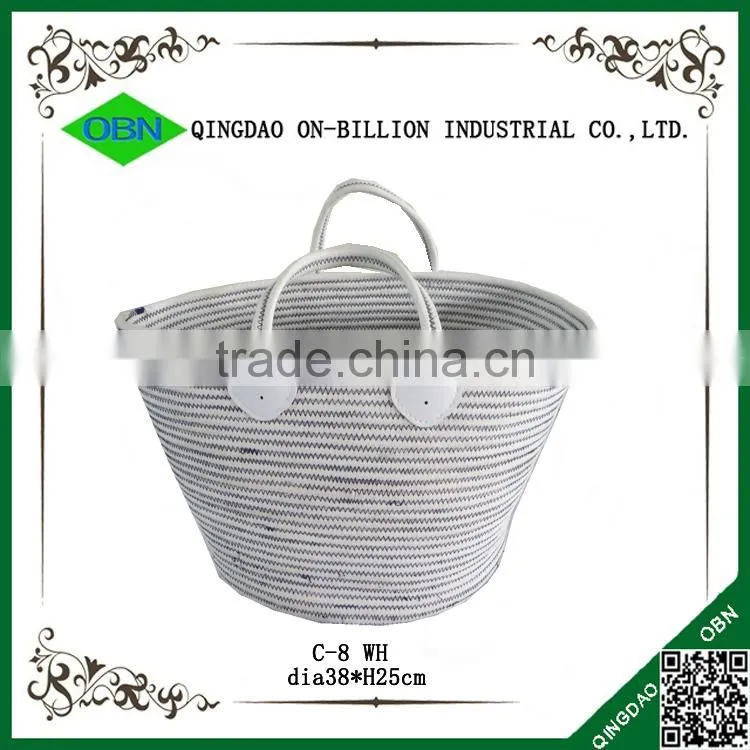 Cotton rope sewing cotton rope tote bag