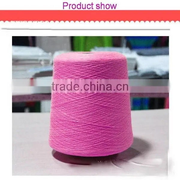 Colorful 28S/2 100% cotton combed breathable yarn wholesale