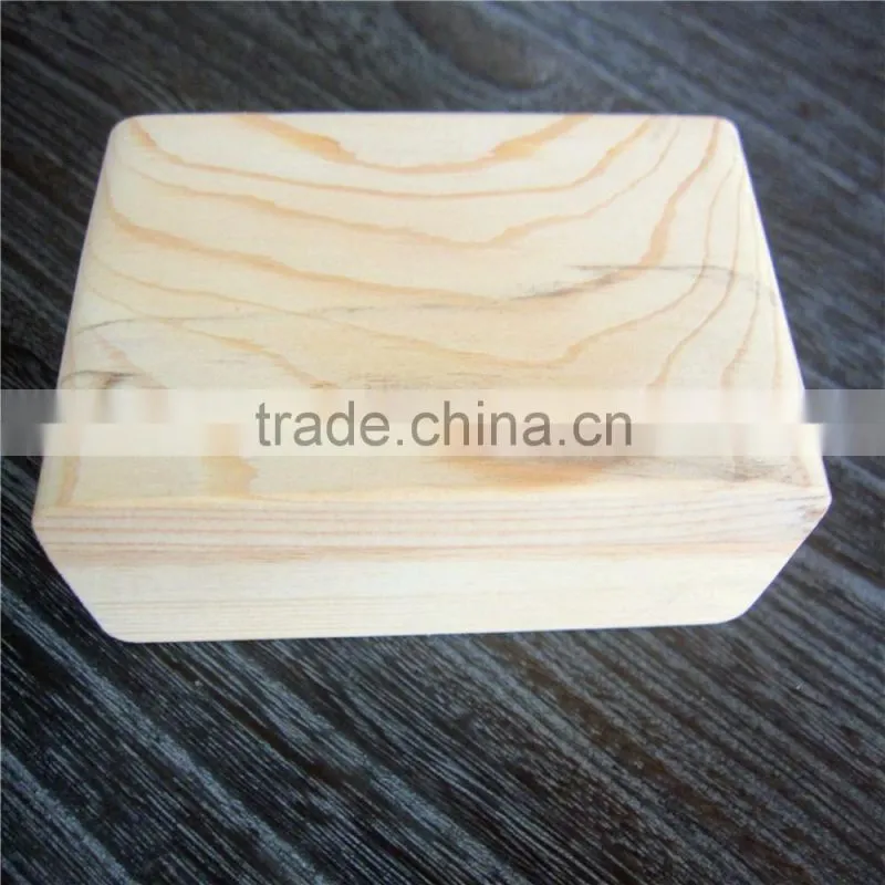 Wood Business Card with Wood Base