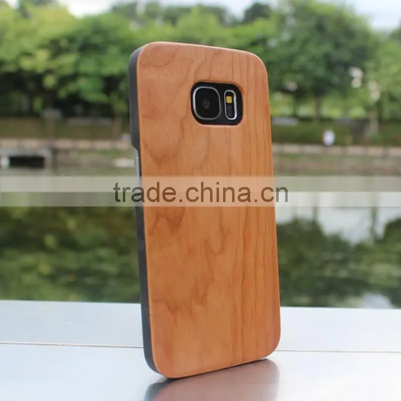 Classical Chinese walnut/bamboo/rosewood/cherry/maya cell phone case for Samsung