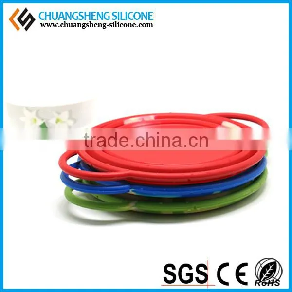 Foldable eco-friendly easily arrange silicone wash basin, kitchen basin, fancy folding bowl