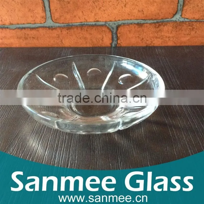 Mini Cheap Price Fruit/Melon Seeds Glass Decorative Plate
