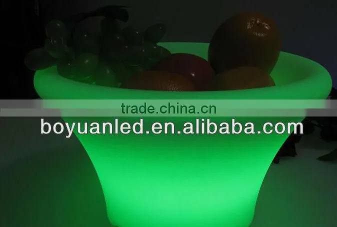 LED flower pot wine storage plastic home furniture