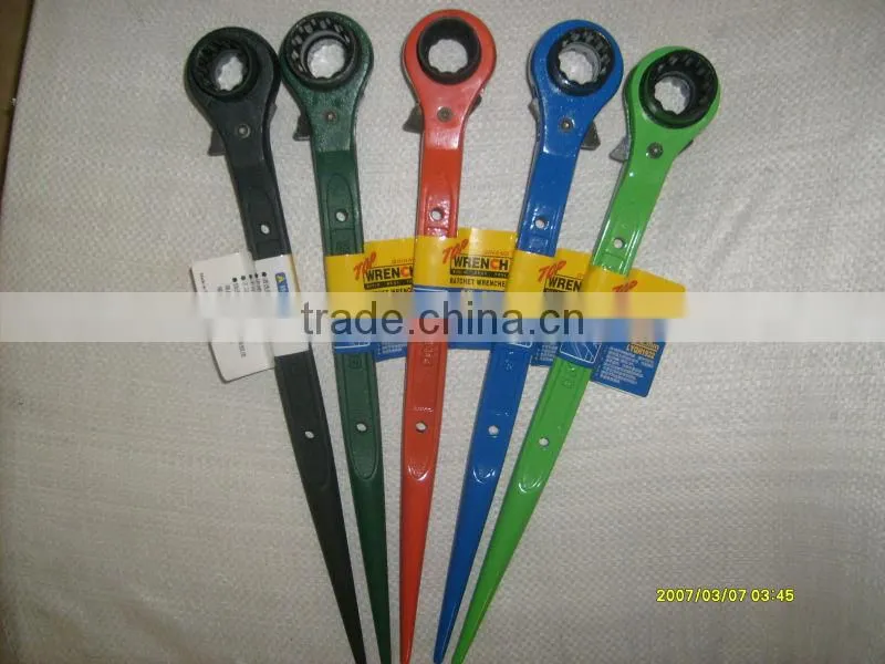 19/22mm Sharp tail socket ratchet wrench