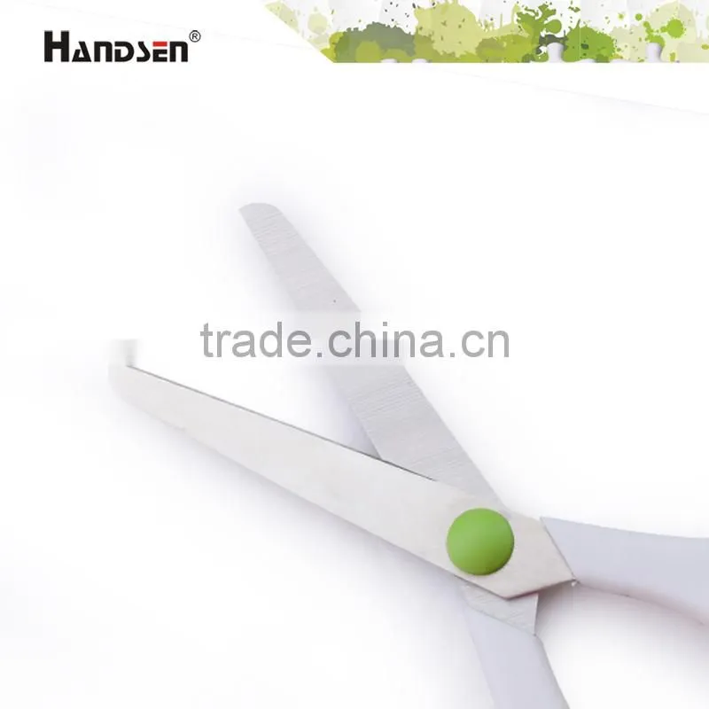 5-1/2" PP/TPR handle anti-skid rubber scissors