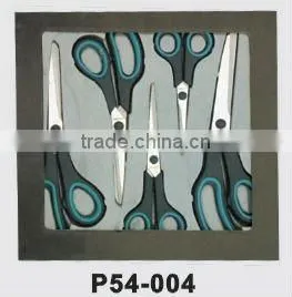 3pcs stainless kitchen cheap scissors set with PP handle