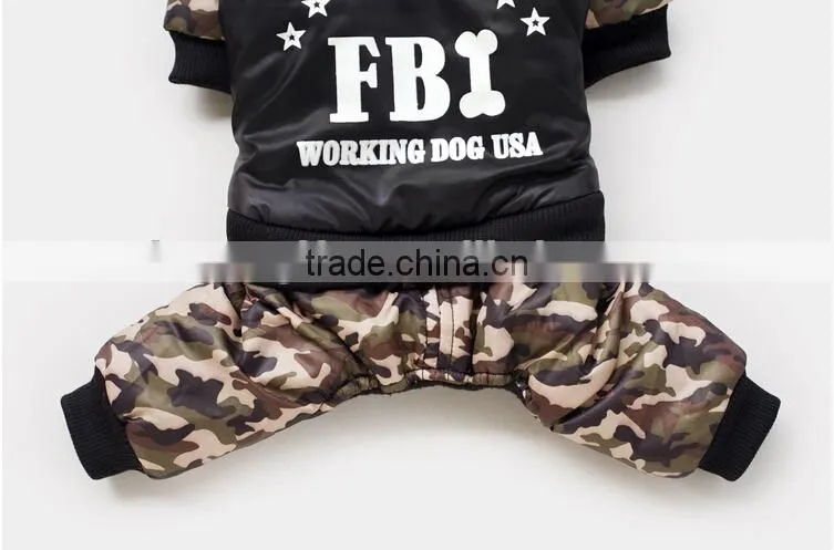 Wholesale Fashion warm Pet Clothes Dog Clothes